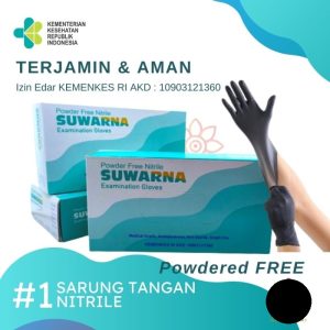 Suwarna Gloves Nitrile Powder Free