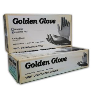 Golden Glove Vinyl - Transparan Size M