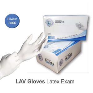 Sarung Tangan Latex LAV Gloves isi 100's by Weight